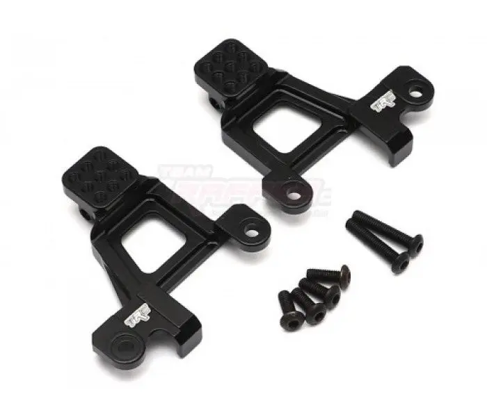 Team Raffee Aluminum Rear Shock Tower (2) Black 1