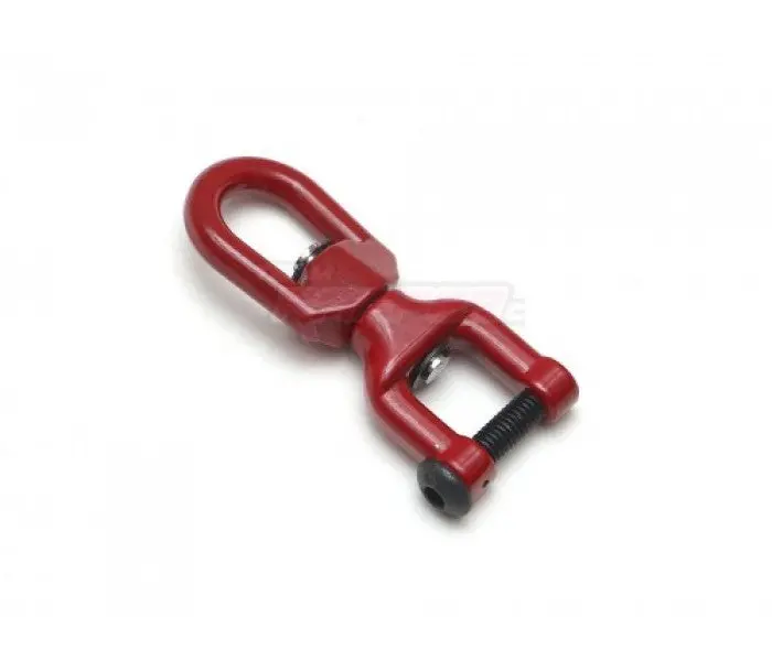 Team Raffee 1/10 Rotating Connecting Ring For Truck Trailer Red 1