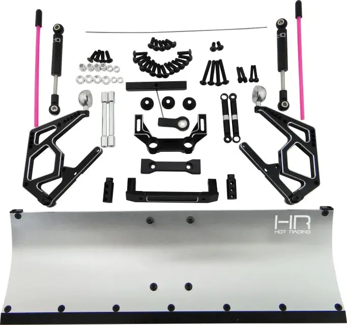 Hot Racing Cnc Aluminum Snow Plow Trx 4 1