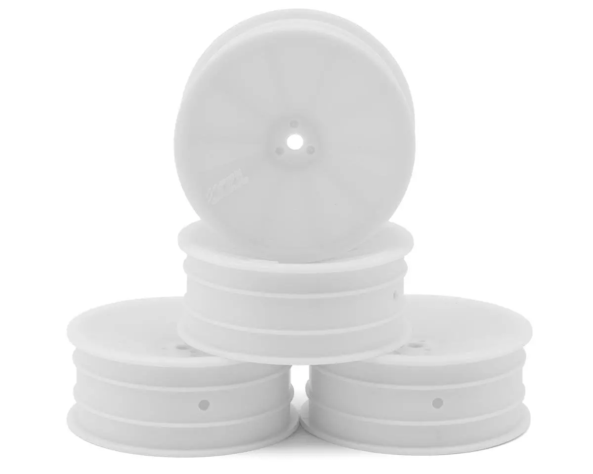 Tzo Tires 2Wd 2.2" Front 1/10 Buggy Wheels (White) (4) 1