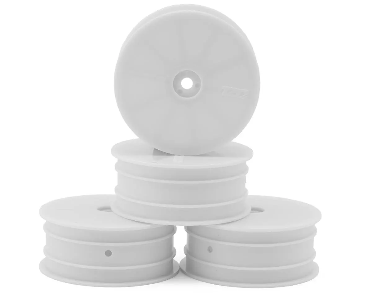 Tzo Tires 4Wd 2.2" Front Wheels (White) (4) 1