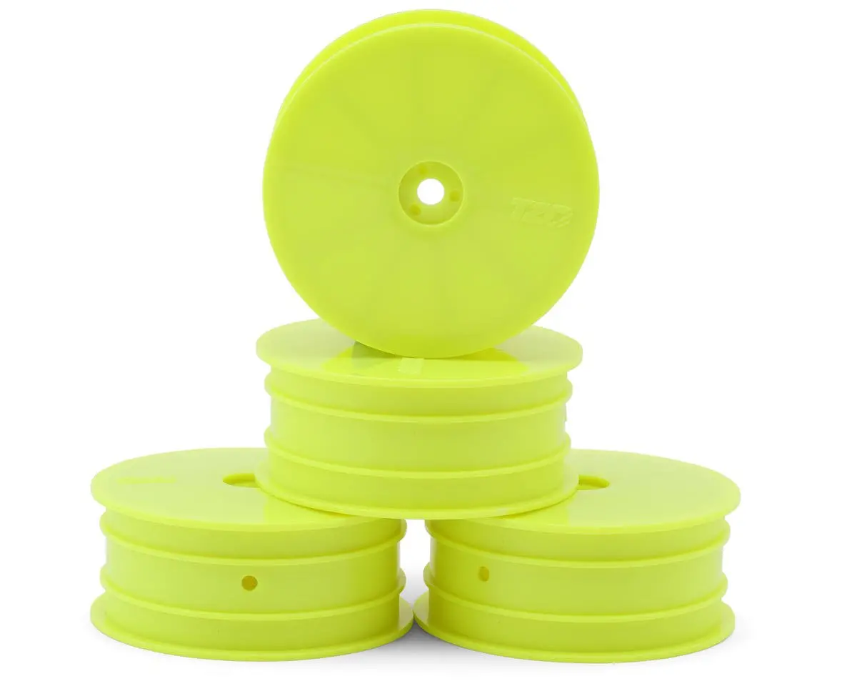 Tzo Tires 4Wd 2.2" Front Wheels (Yellow) (4) 1