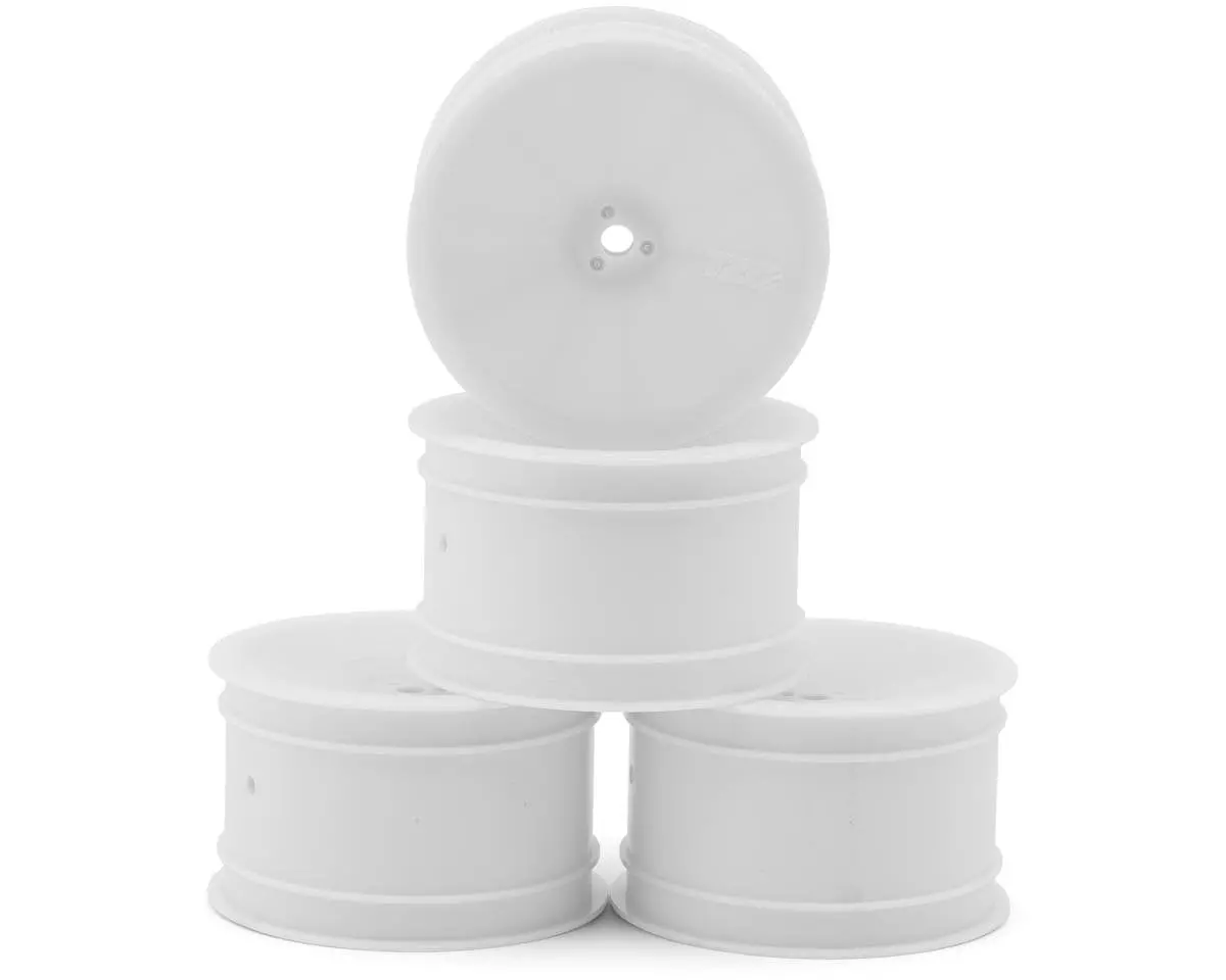 Tzo Tires 2.2" 1/10 Buggy Rear Wheels (White) (4) 1