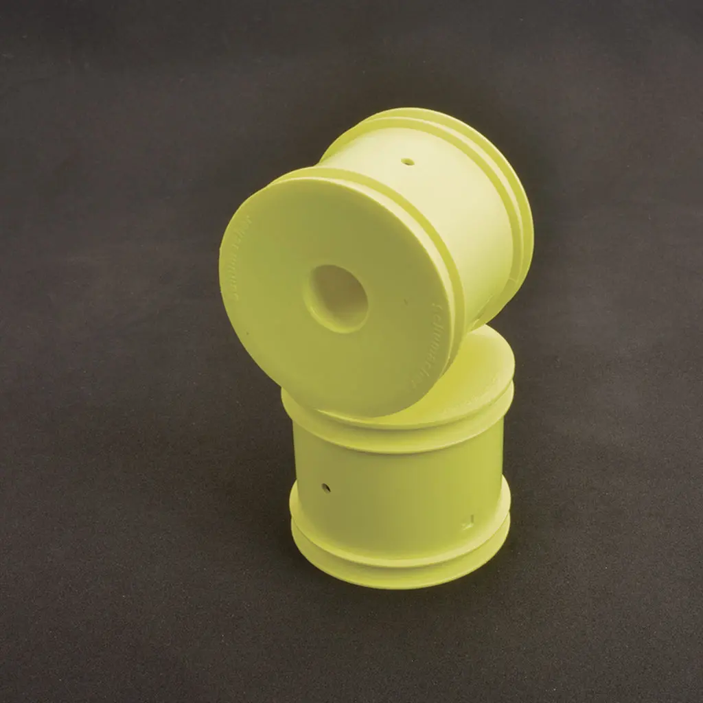 Schumacher Stadium Truck Wheel - Neon Yellow - Pr 1