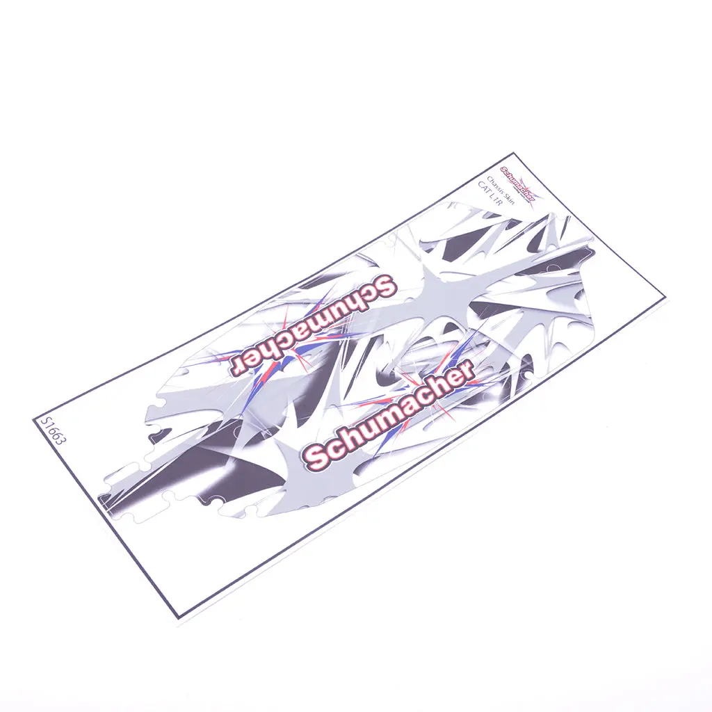 Schumacher Chassis Skin For The Cat L1r. 1