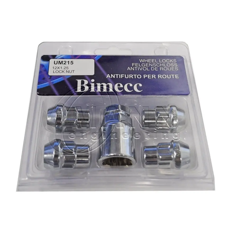 Speedline Bimecc Wheel Locks, 12X1.25 1