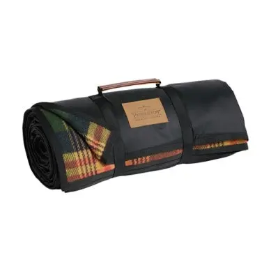 Pendleton Nylon Backed Roll Up Blanket In Forest Park 1