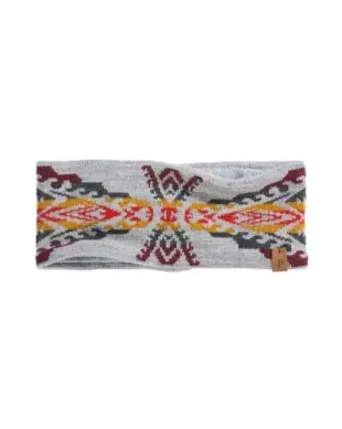 Pendleton Fleece Lined Headband In Autumn Birch Grey 1