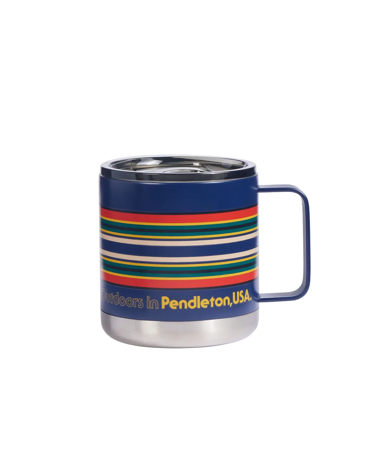 Pendleton 15 Oz Camp Mug In Yakima  Camp Stripe 1