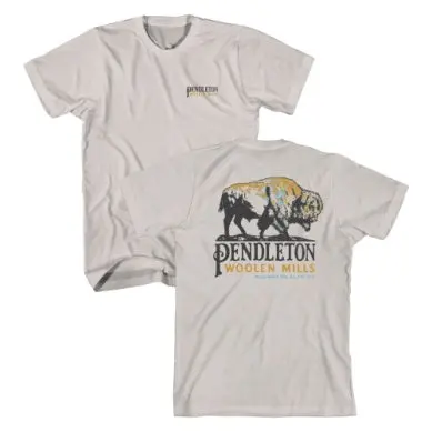 Pendleton Graphic Tee- Bison 1