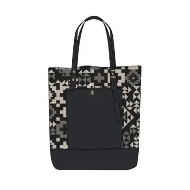 Pendleton Open Tote In Blue Ridge Black 1