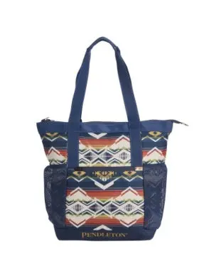 Pendleton Explorer Zip Tote In Creekside Navy 1