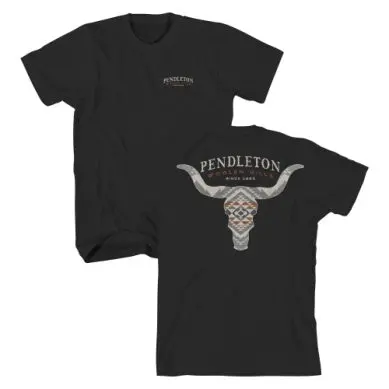 Pendleton  Men's Cascadia Skull Graphic Tee 1