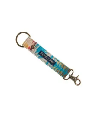 Pendleton Key Fob In Harding Turquoise 1
