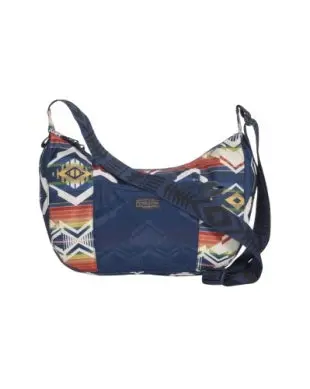 Explorer Crescent Bag In Creekside Navy 1