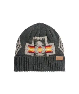 Pendleton Merino Beanie Knit Cap In Harding Olive 1