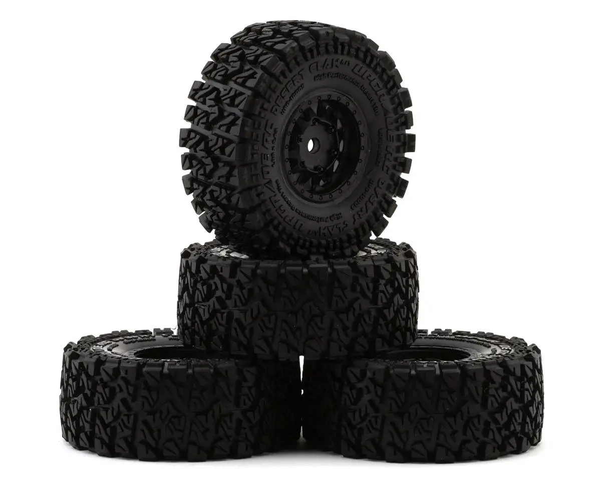 Upgrade Rc Desert Claw Pre-Mounted Tires For Arrma® Mojave Grom™ (4) 1