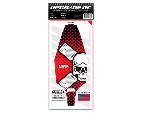 Upgrade Rc Chassis Protector For Losi™ Mini-B (Mod 1 Red) (1) 1