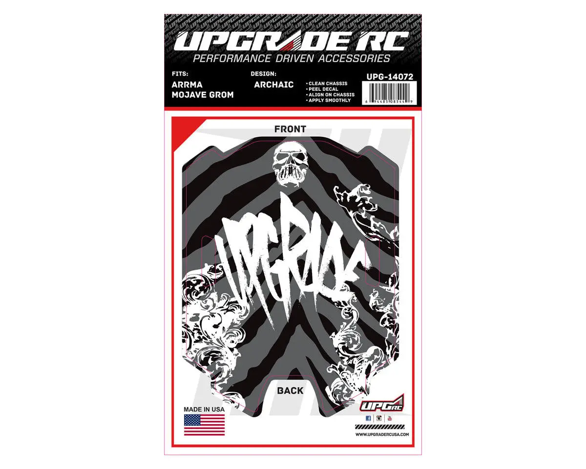 Upgrade Rc Chassis Protector For Arrma™ Mojave Grom (Archaic) (1) 1