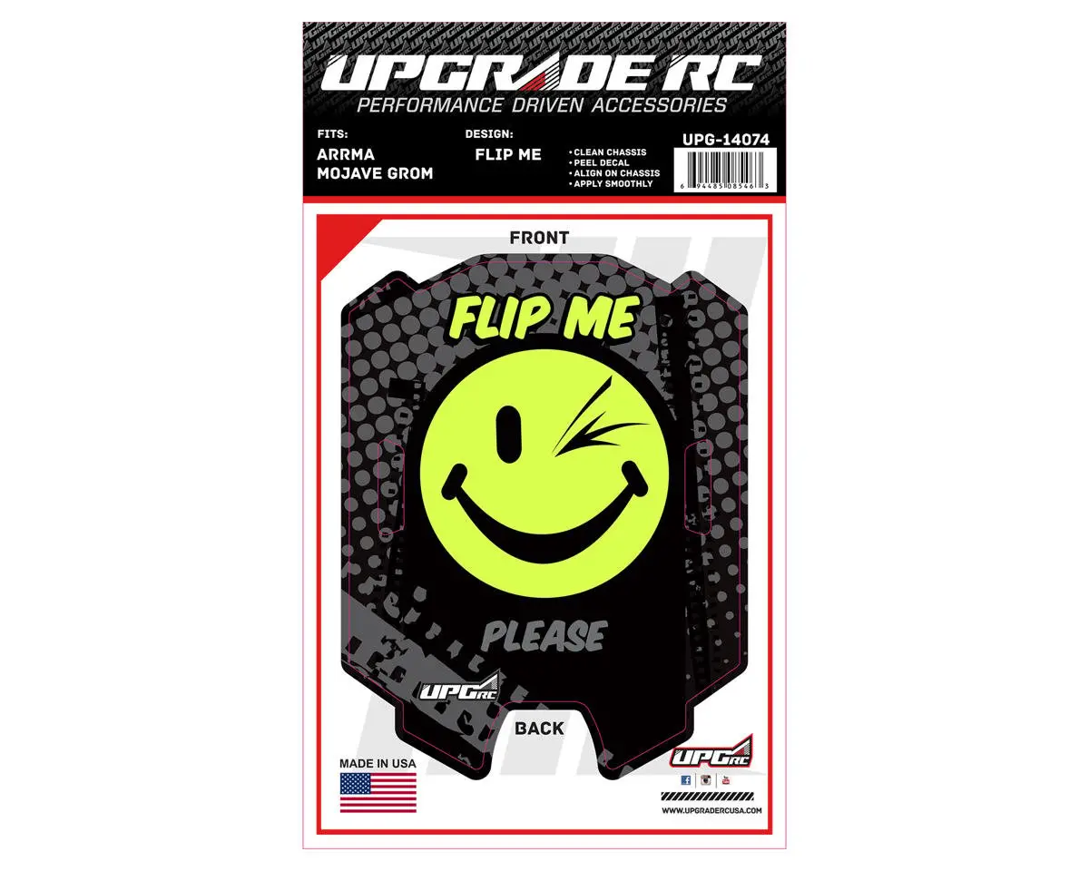 Upgrade Rc Chassis Protector For Arrma™ Mojave Grom (Flip Me) (1) 1