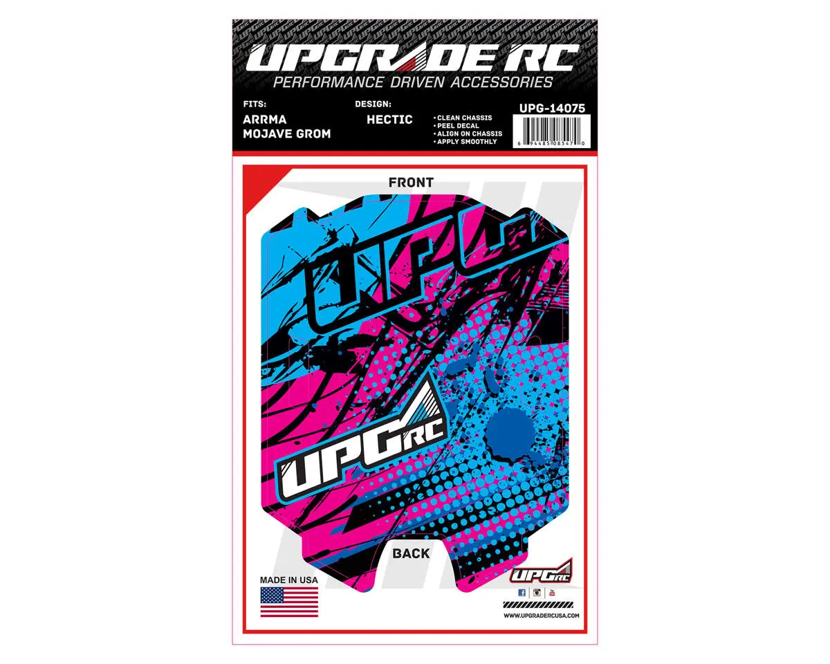 Upgrade Rc Chassis Protector For Arrma™ Mojave Grom (Hectic) (1) 1