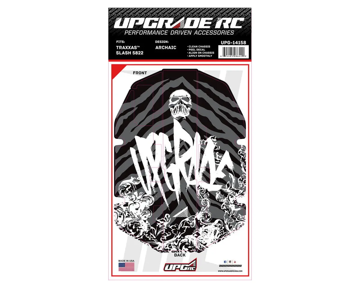 Upgrade Rc Chassis Protector For Traxxas® Slash® 2Wd (Archaic) (1) 1