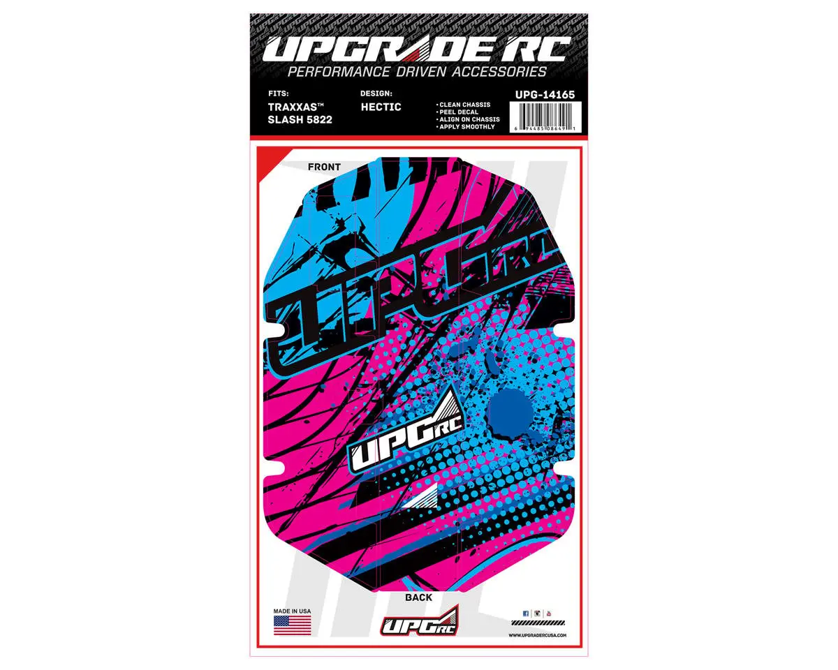 Upgrade Rc Chassis Protector For Traxxas® Slash® 2Wd (Hectic) (1) 1