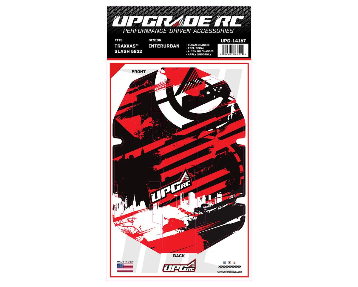 Upgrade Rc Chassis Protector For Traxxas® Slash® 2Wd (Interurban) (1) 1