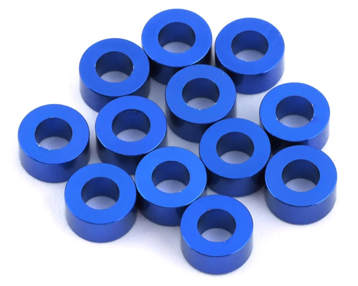 V-Force Designs 3X6x3.0Mm Ball Stud Shims (Blue) (12) 1