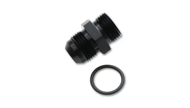 Vibrant -6An Flare To An Straight Cut Thread (9/16-18) W/ O-Ring Adapter Fitting 1