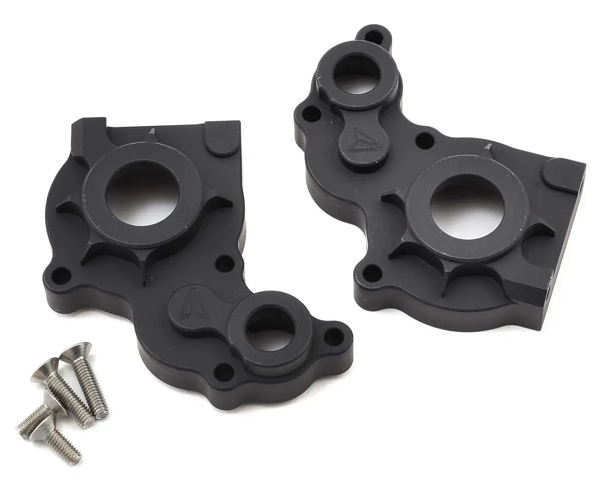 Vanquish Products Scx10 Aluminum Transmission Case (Black) 1