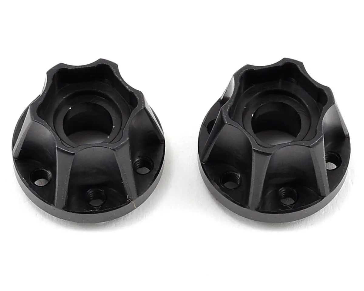 Vanquish Products Slw 600 Hex Hub Set (Black) (2) (0.600" Width) 1