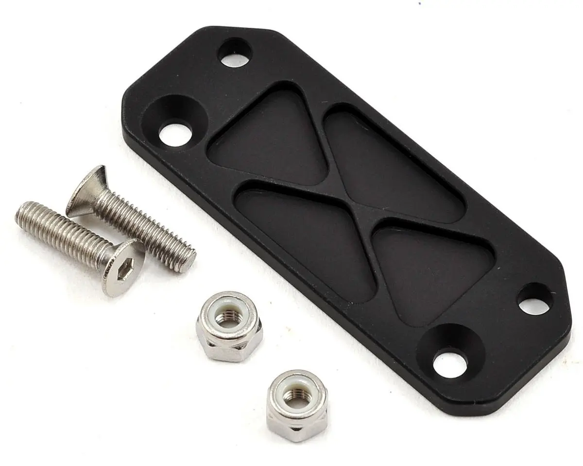 Vanquish Products Scx10 Traxxas Receiver Box Mount (Black) 1