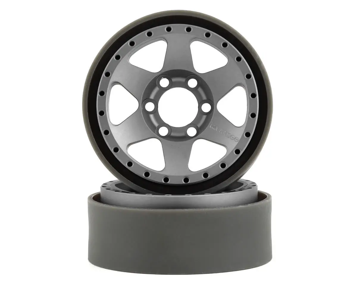 Vanquish Products Method Mr310 1.9" Beadlock Crawler Wheels (Silver/Black) (2) 1