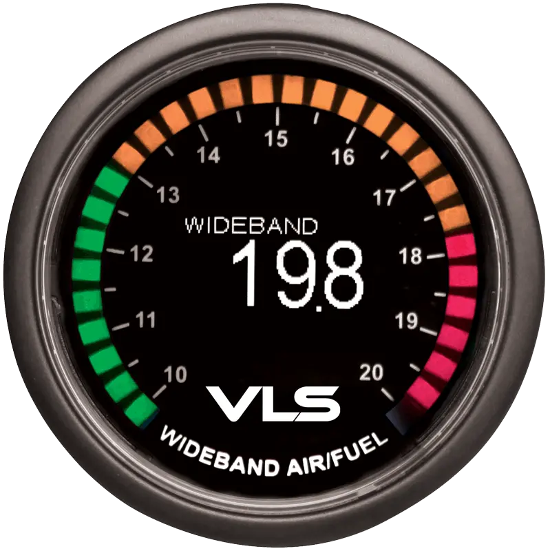 Revel Vls 52Mm 10.0:1-20.0:1 Afr Digital Oled Wideband Air/Fuel Ratio Gauge 1