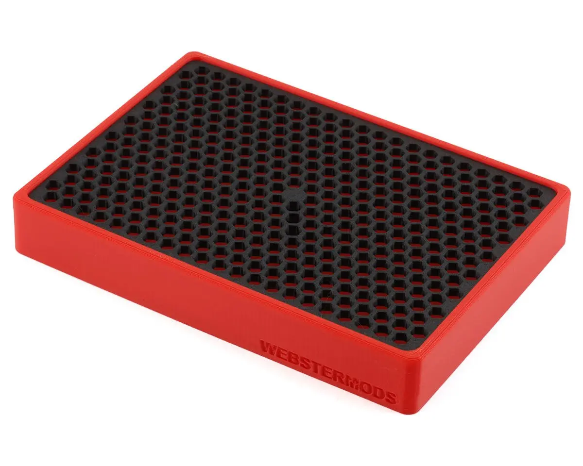 Webster Mods 7X5" Fluid Drainage Tray (Red) 1