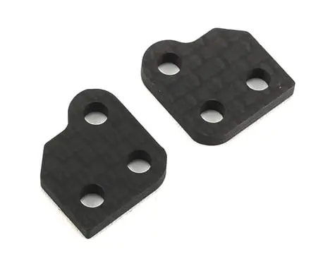 Xray Xb2 Graphite 0-Slot Steering Block Extension (2) 1