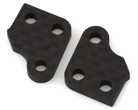 Xray Graphite Steering Block Extension Plate (2) (Xb2/Xt2) (1-Dot) 1