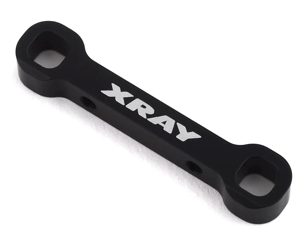 Xray Xb2 Aluminum Lower Suspension Holder (1°) (Rear/Rear) 1