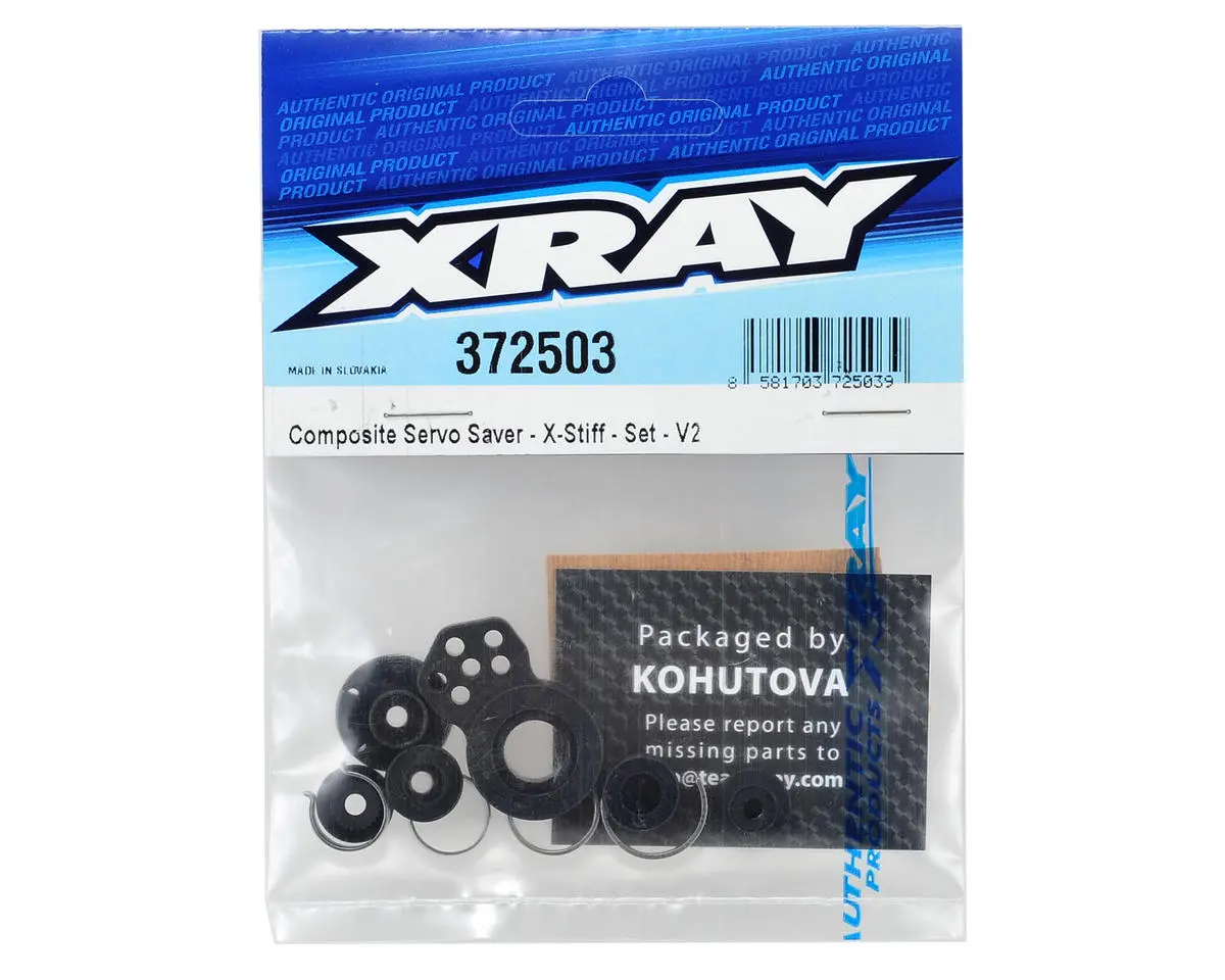 Xray X-Stiff Composite Servo Saver Set 1