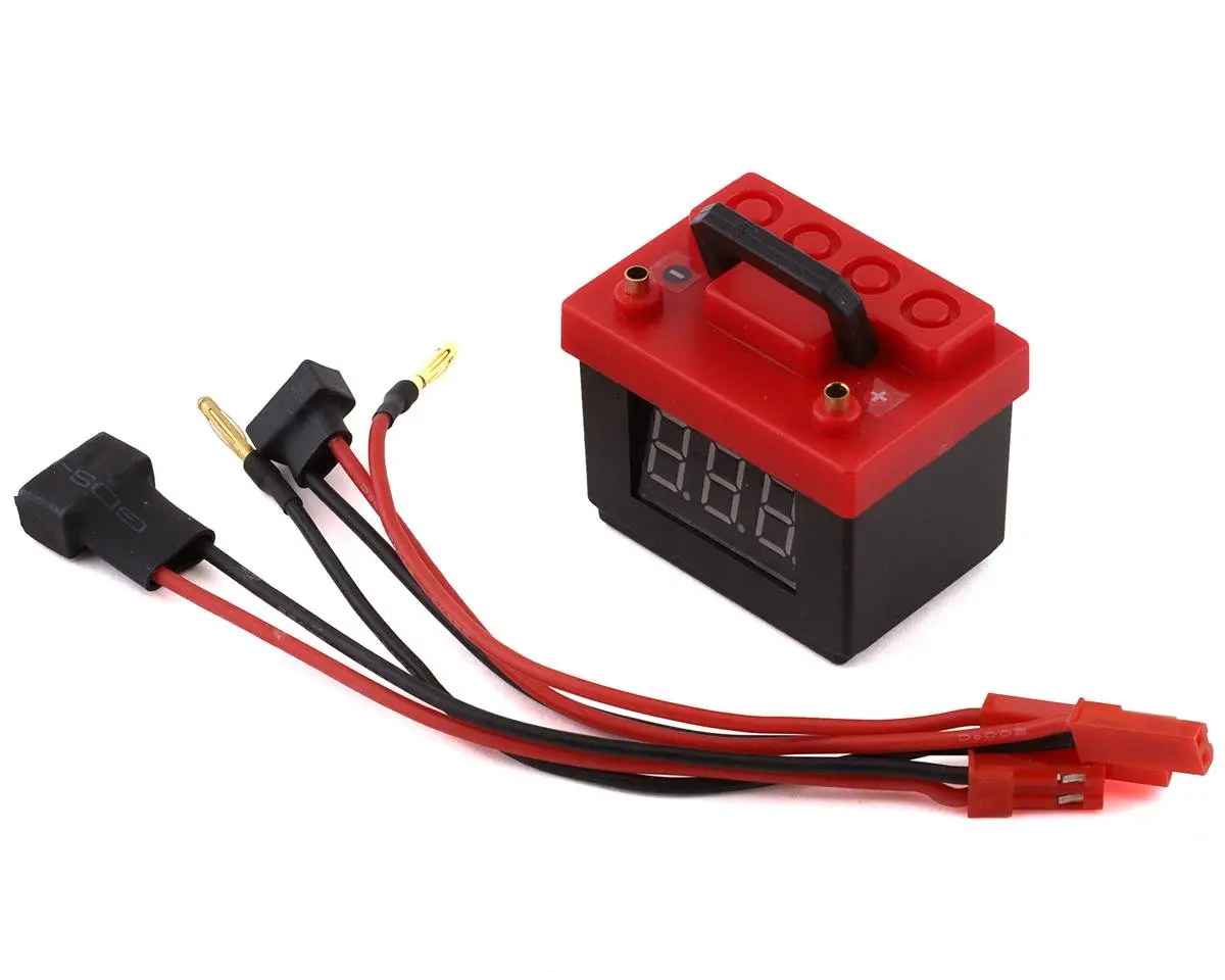 Xtra Speed Scale Lipo Battery Voltage Checker W/Alarm (2S/3S) 1