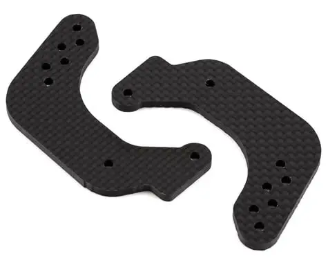 Xtreme Racing Kyosho Usa-1 Ve 3Mm Carbon Fiber Rear Shock Supports (2) 1