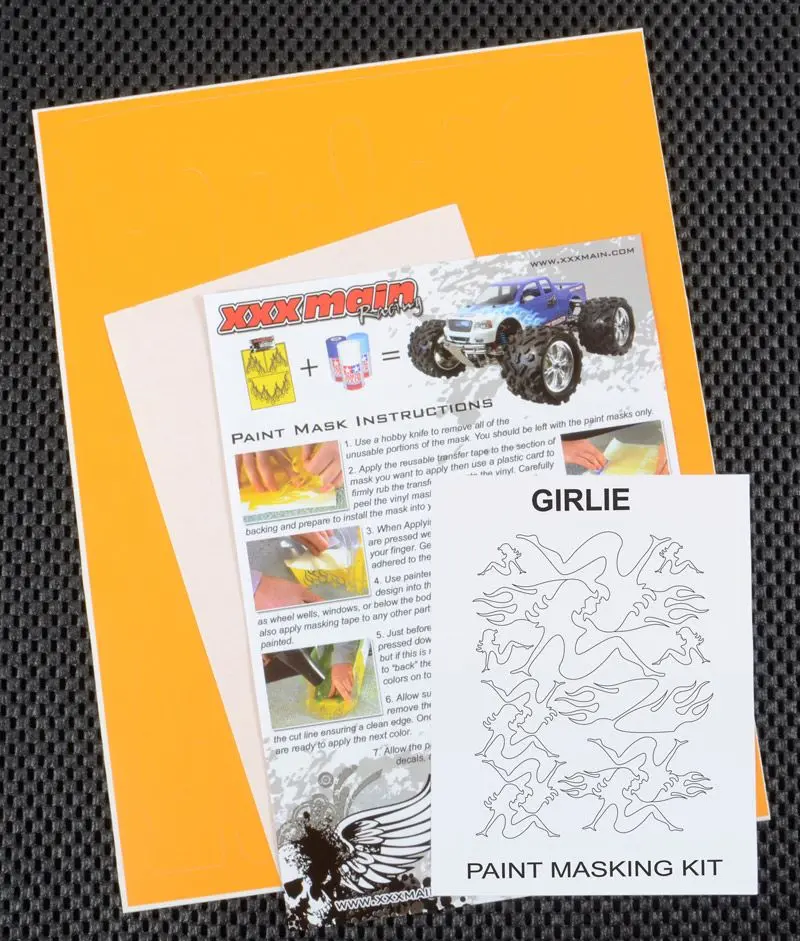Xxx Main Racing Girlie Paint Mask 1