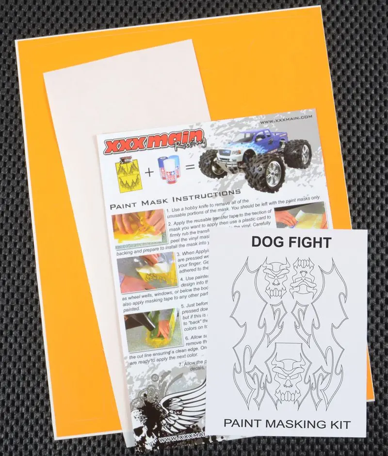 Xxx Main Racing Dog Fight Paint Mask 1