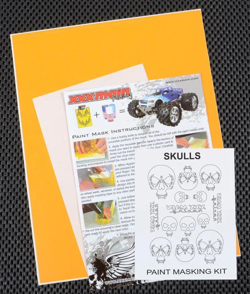 Xxx Main Racing Skulls Paint Mask 1