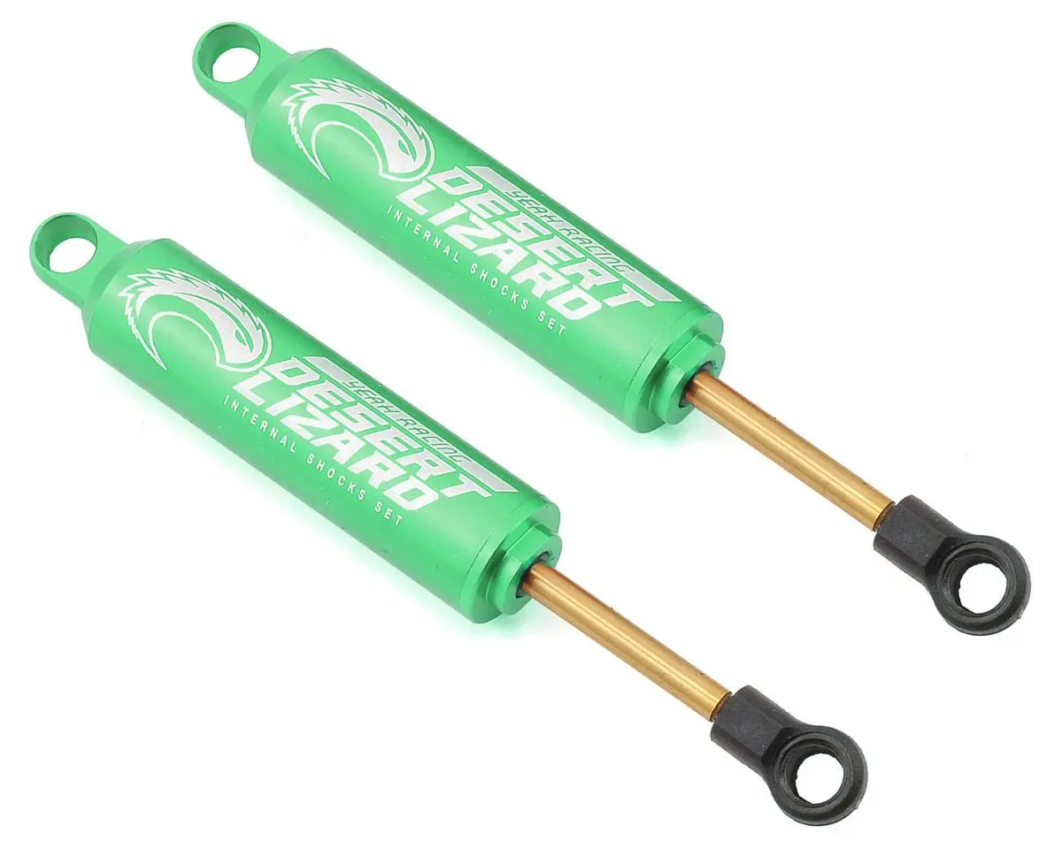 Yeah Racing 90Mm Desert Lizard Two Stage Internal Spring Shock (2) (Green) 1