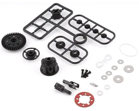 Yeah Racing Tamiya Tt-02 Oil-Filled Differential Gear Set 1