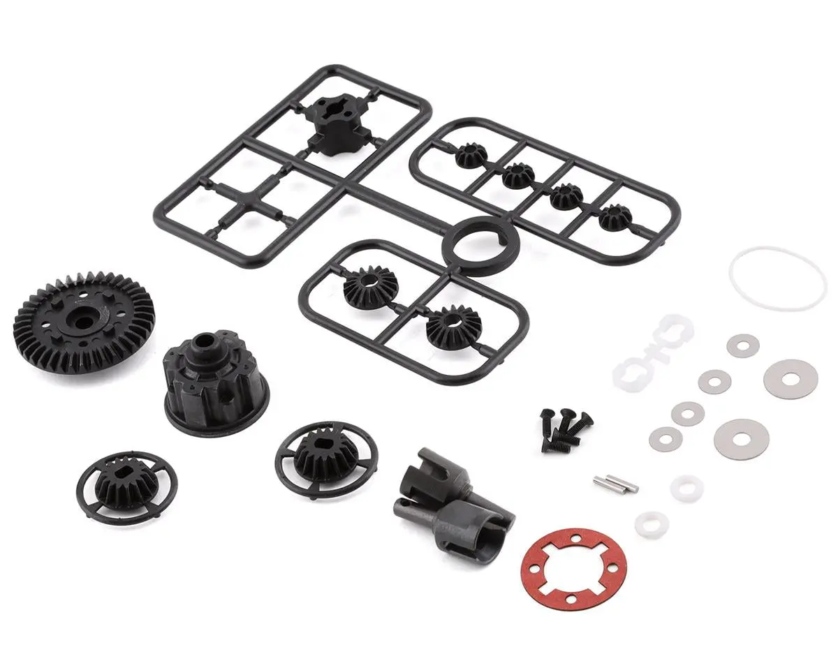 Yeah Racing Tamiya Tt-02 Oil-Filled Differential Gear Set 1