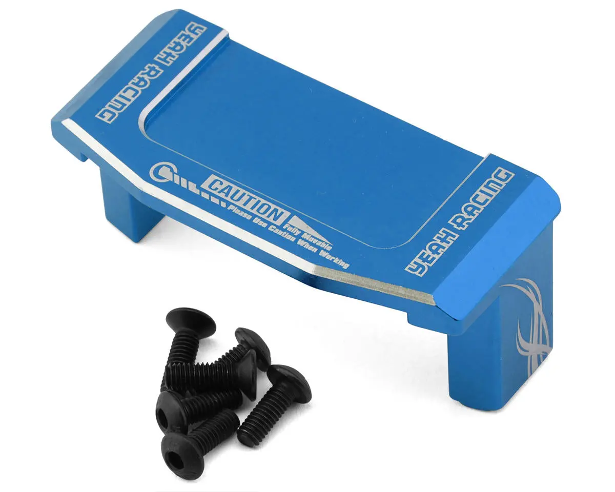 Yeah Racing Tamiya Tt-02 Cnc-Machined Aluminum Servo Mount (Blue) 1