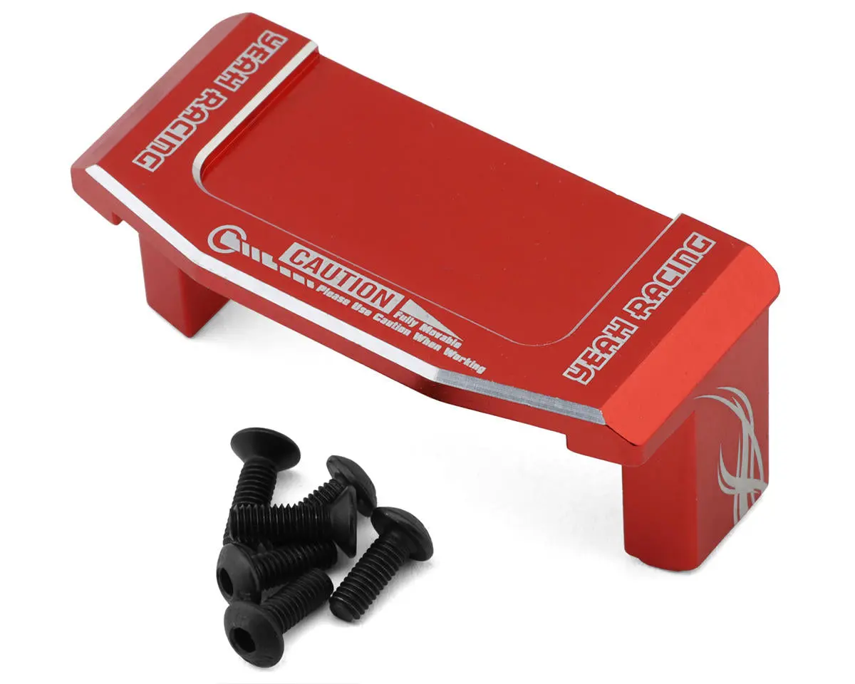 Yeah Racing Tamiya Tt-02 Cnc-Machined Aluminum Servo Mount (Red) 1